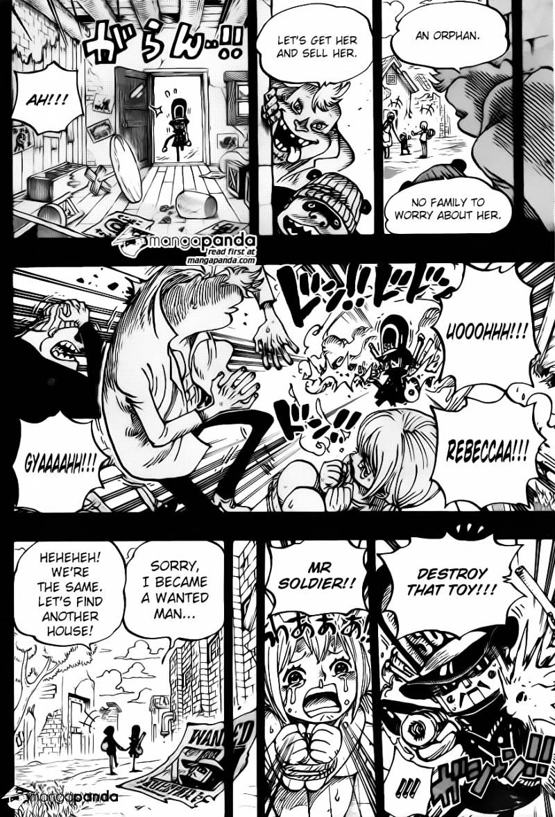 One Piece, Chapter 721 - Rebecca and Mr. Soldier image 18