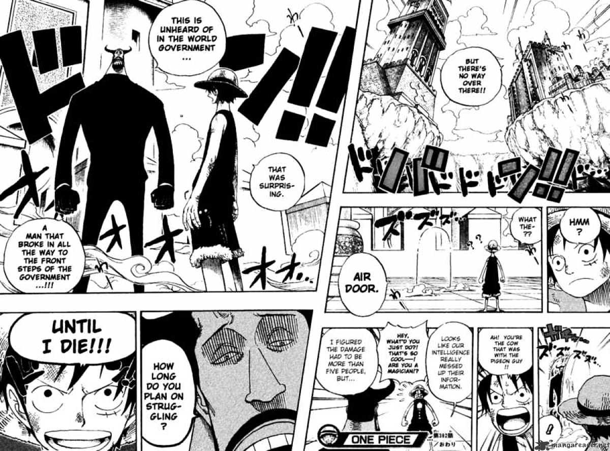 One Piece, Chapter 382 - The Devil