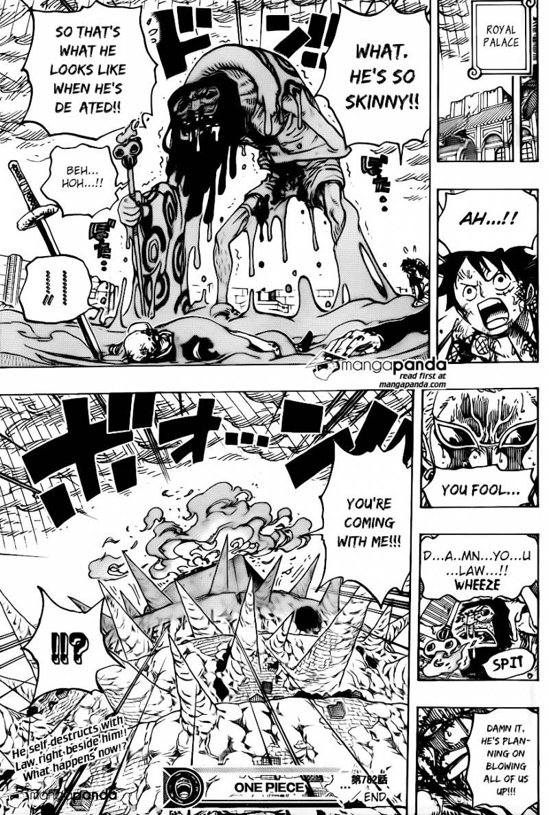 One Piece, Chapter 782 - Evil