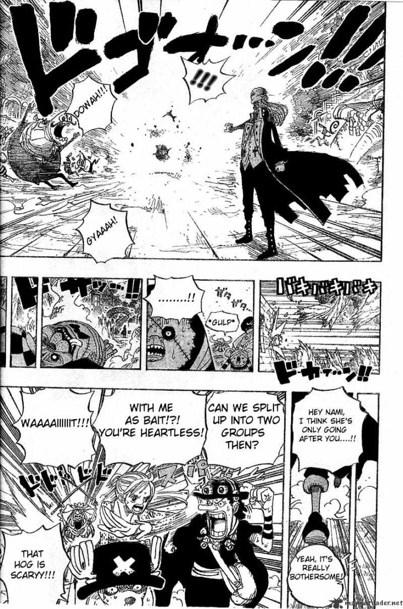 One Piece, Chapter 453 - Cloudy With A Small Chance Of Bone image 12