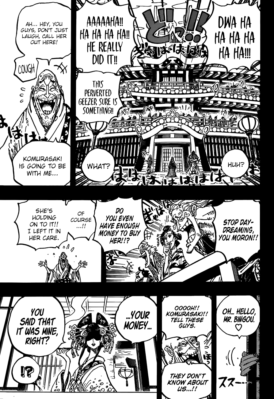 One Piece, Chapter 928 - The Courtesan Komurasaki Takes The Stage image 14