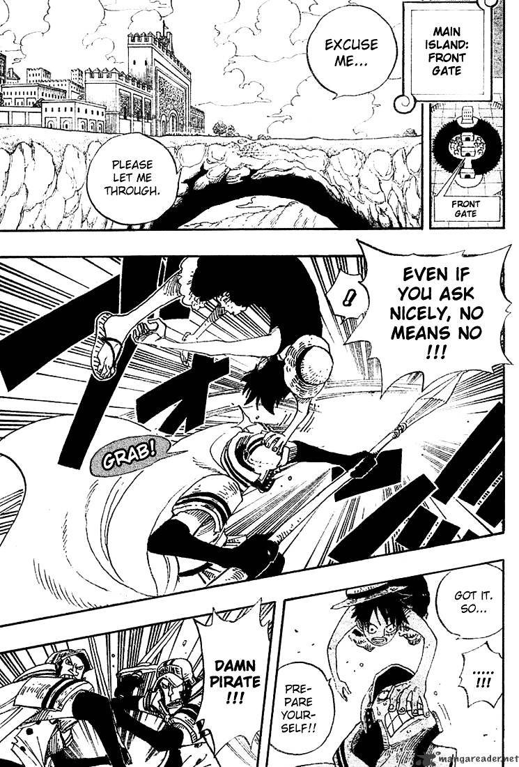 One Piece, Chapter 377 - The Great Decisive Battle Of Justice Island!! image 02