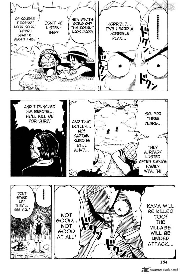 One Piece, Chapter 26 - A Calculation By Captain Kuro image 08