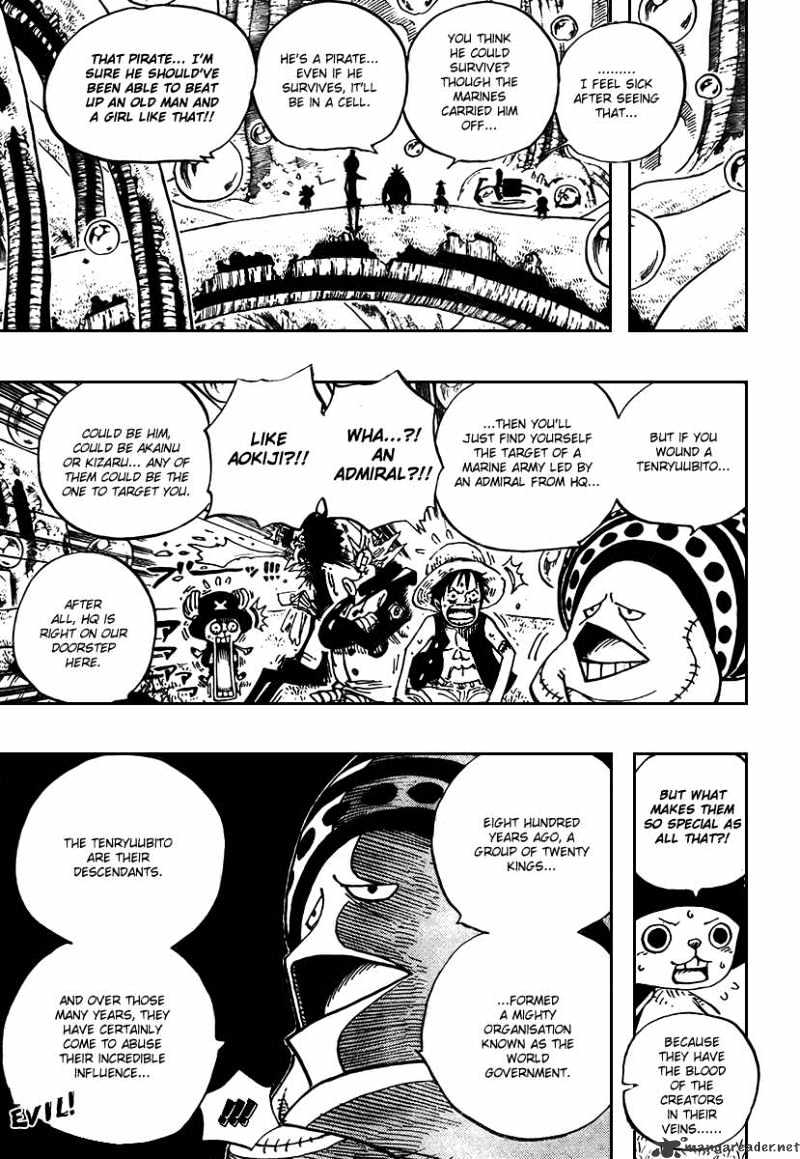 One Piece, Chapter 497 - Adventure On The Islands Of The Dancing Bubbles image 19