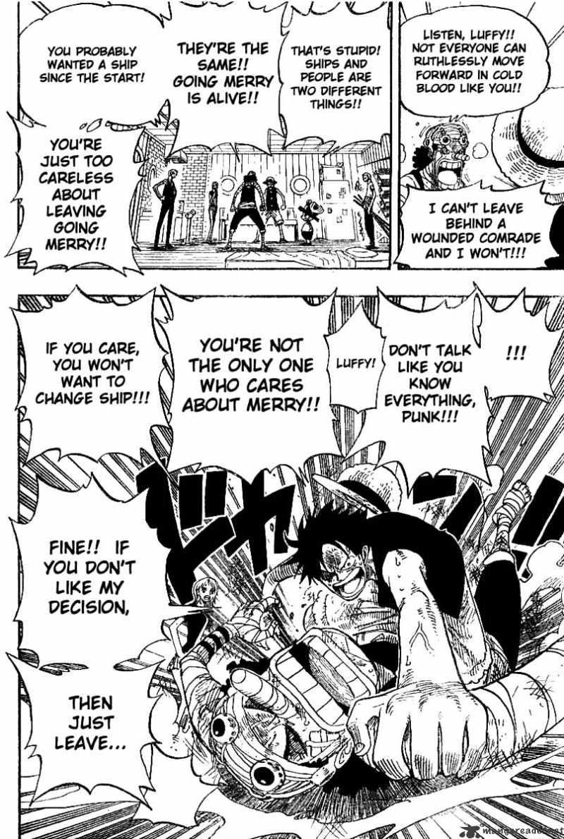 One Piece, Chapter 331 - A Great Quarrel image 14