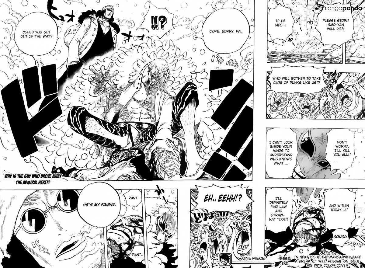One Piece, Chapter 698 - Doflamingo Appears image 20