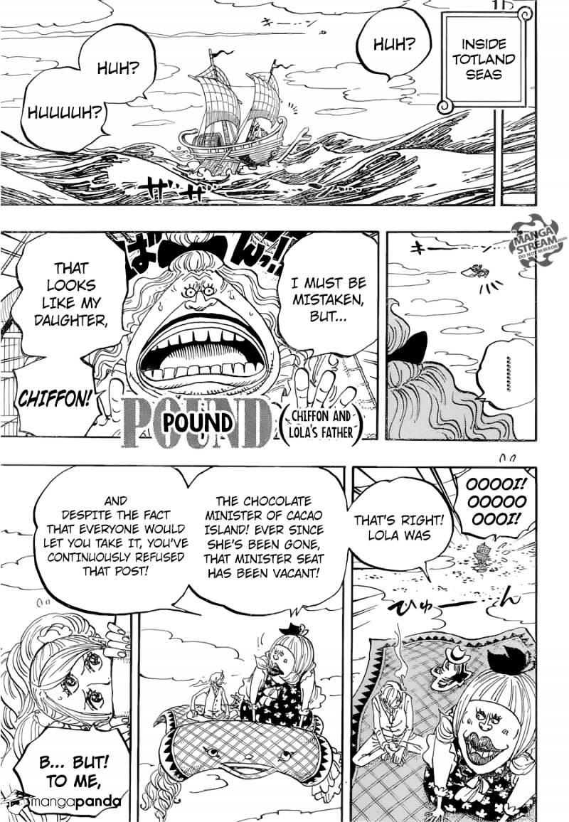 One Piece, Chapter 879 - BIGMOM COMMANDER DOGTOOTHS image 11