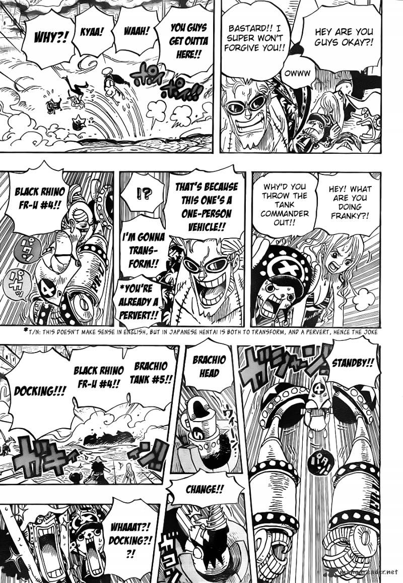 One Piece, Chapter 636 - The General From The Land Of The Future image 04
