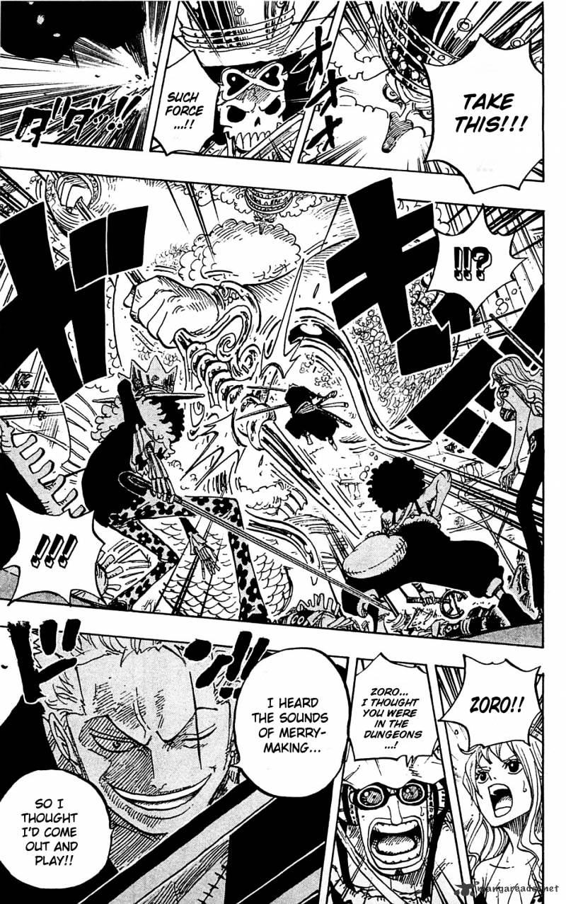 One Piece, Chapter 613 - The Mermaid Princess in Koukaku Tower image 15
