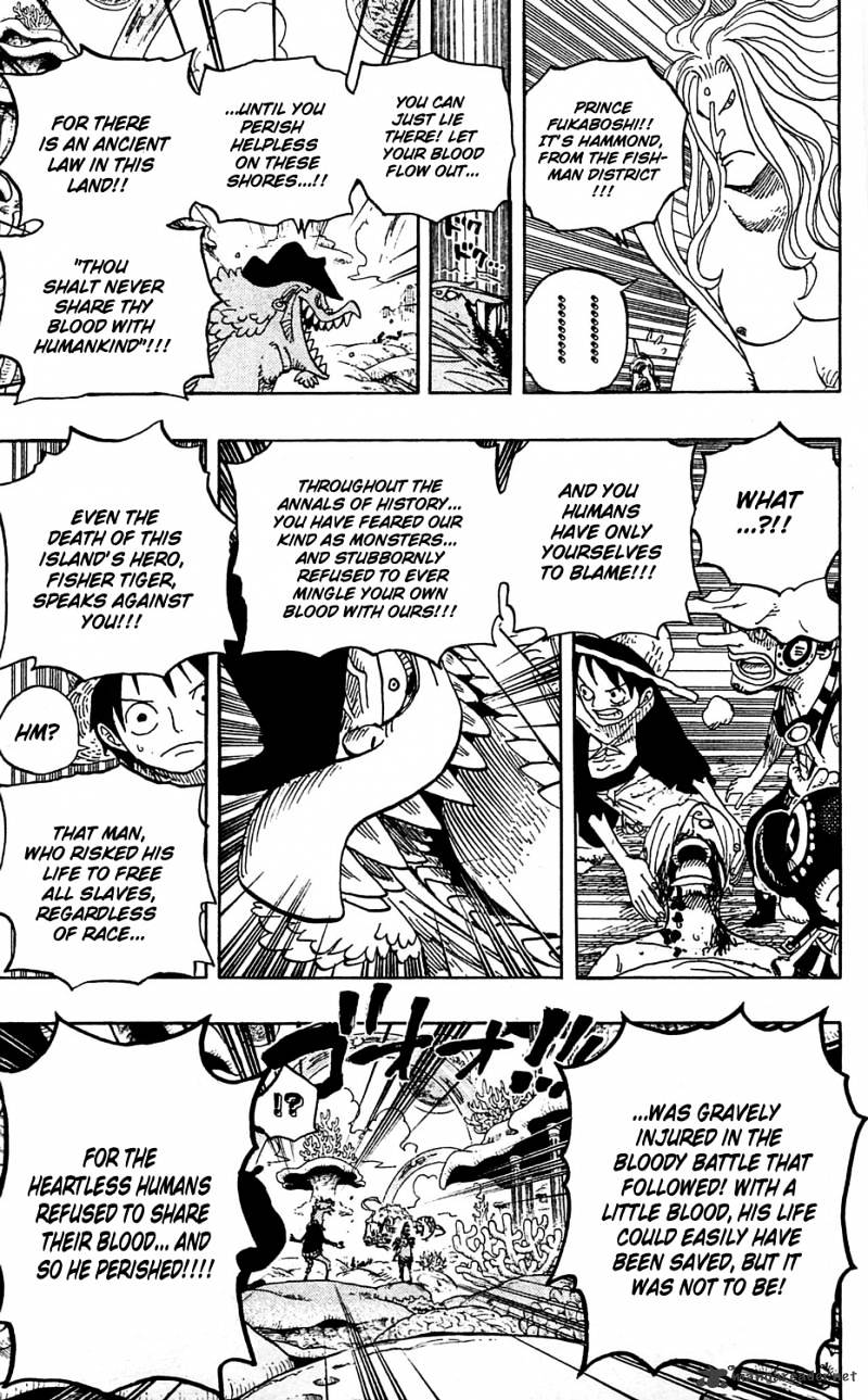 One Piece, Chapter 609 - Adventure on Fishman Island image 12