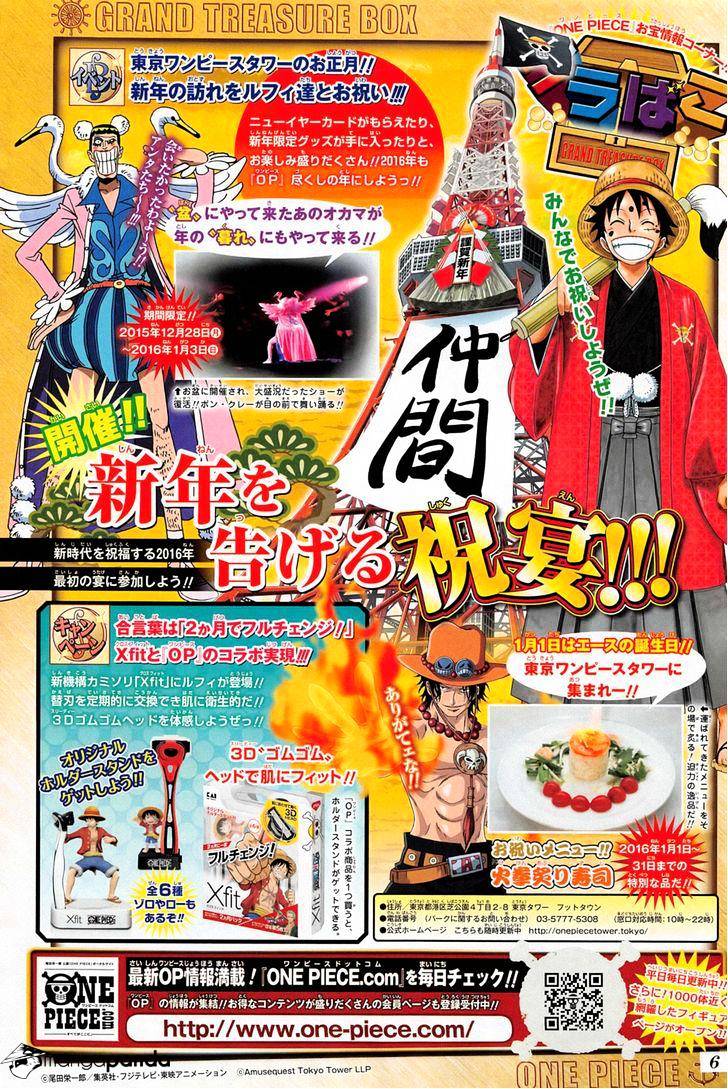 One Piece, Chapter 809 - Master Nekomamushi image 04