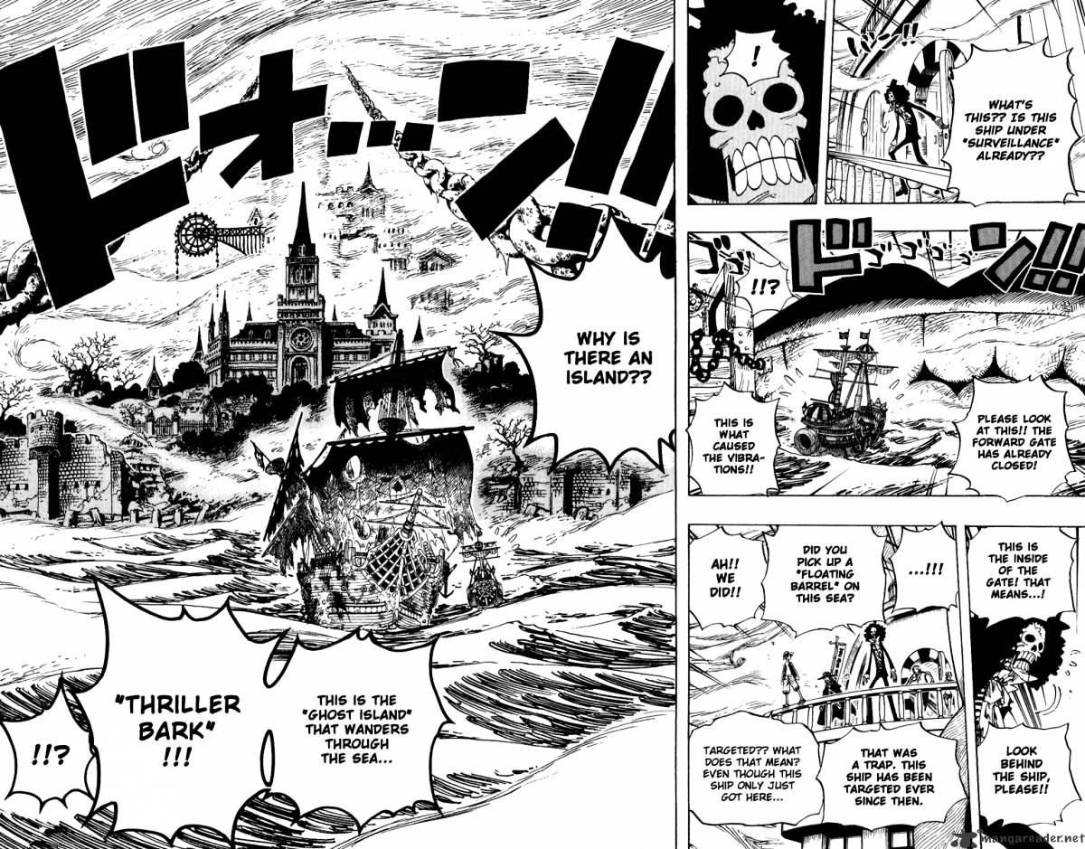 One Piece, Chapter 443 - Thriller Bark image 16