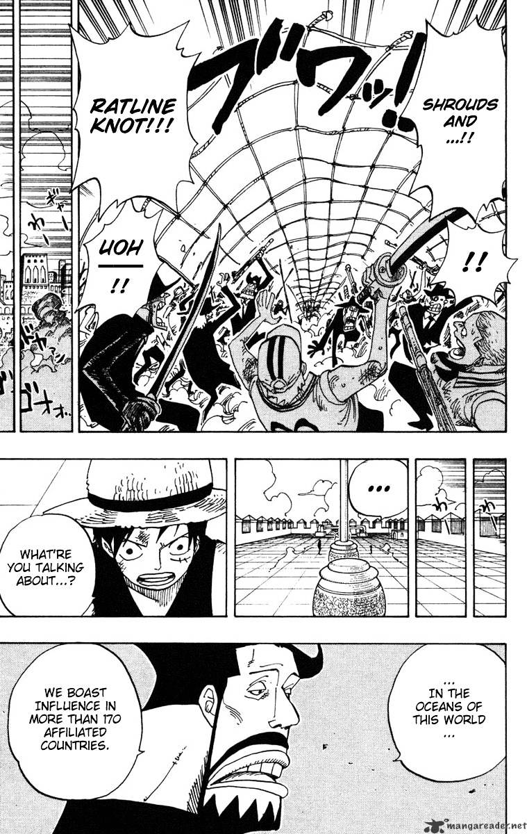 One Piece, Chapter 383 - Luffy Vs Blueno image 10