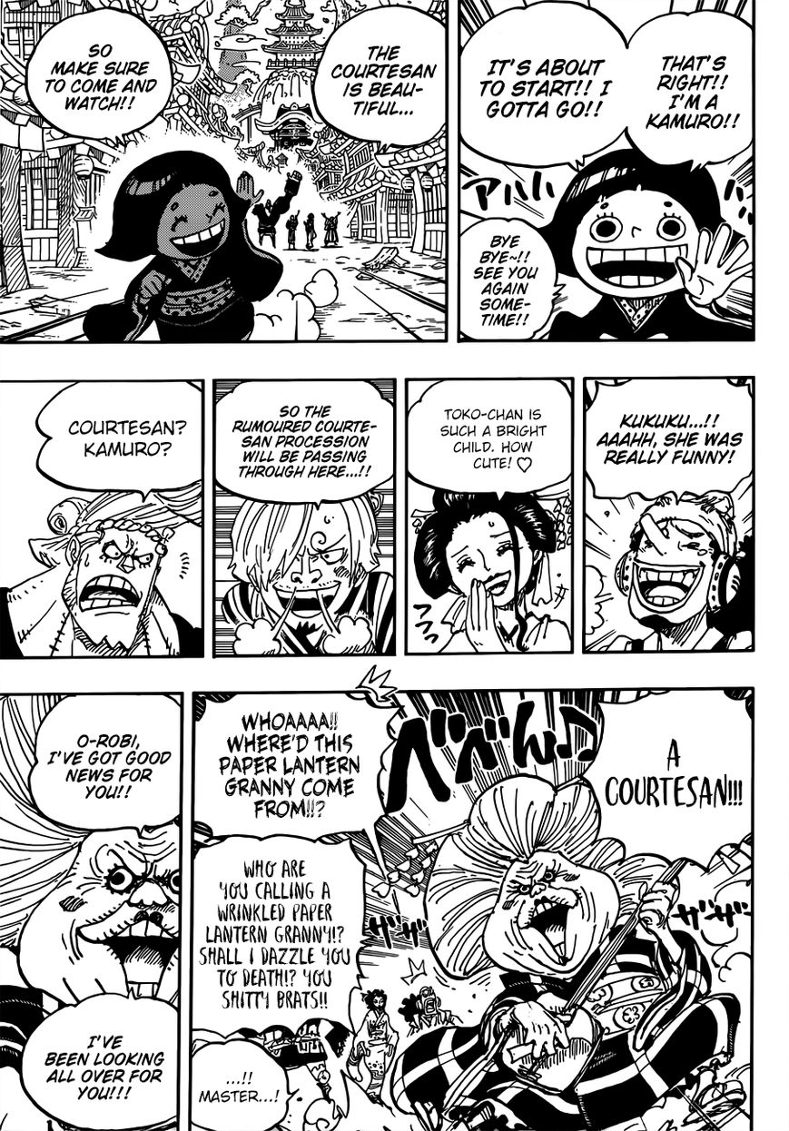 One Piece, Chapter 927.1 - 927 image 11