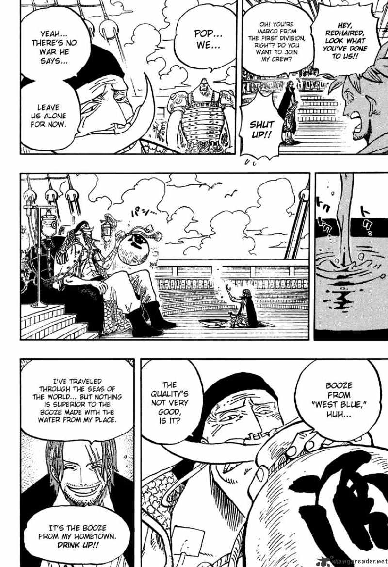 One Piece, Chapter 434 - Whitebeard And Redhaired image 07