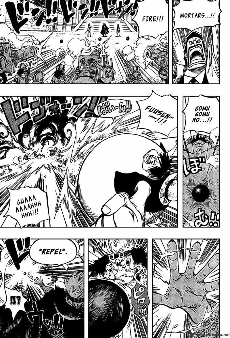 One Piece, Chapter 504 - Pirate Front Line on the Move!! image 17