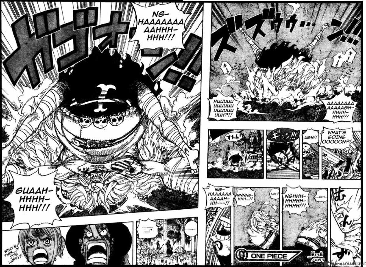 One Piece, Chapter 478 - Luffy vs Luffy image 15