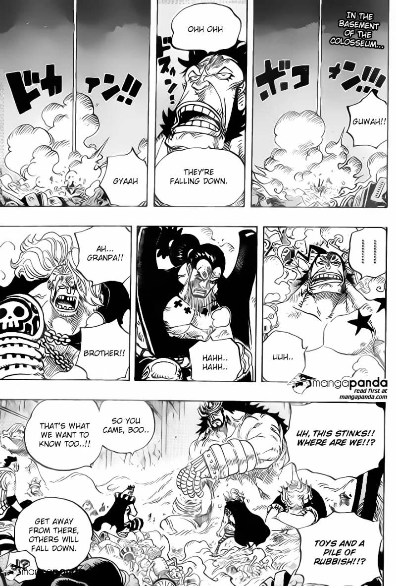 One Piece, Chapter 726 - The Riku family image 03