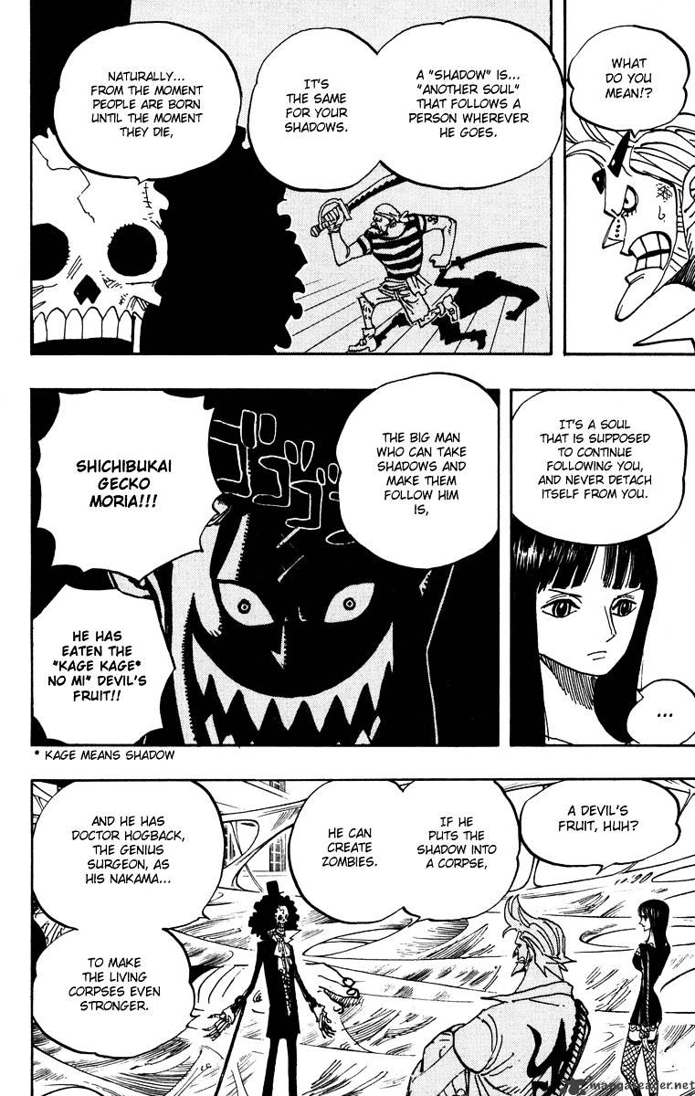 One Piece, Chapter 455 - King Of The Depths The Shichibukai Gecko Moria image 08