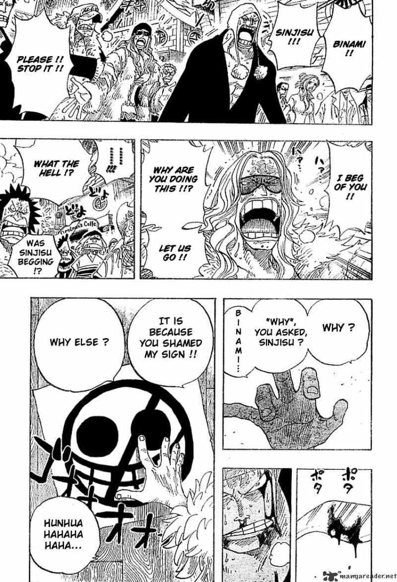 One Piece, Chapter 303 - The Pirates With Tones Of Gold image 05