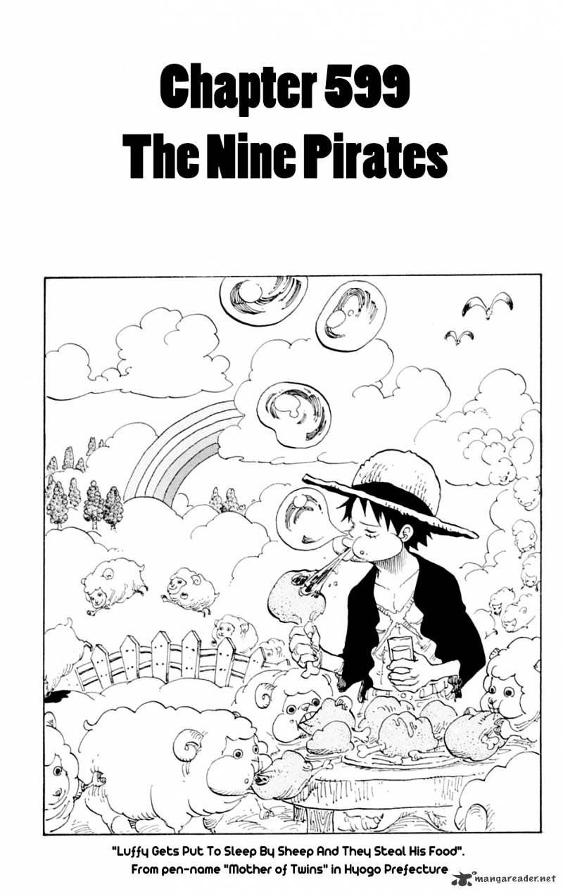 One Piece, Chapter 599 - 9 Pirates image 01