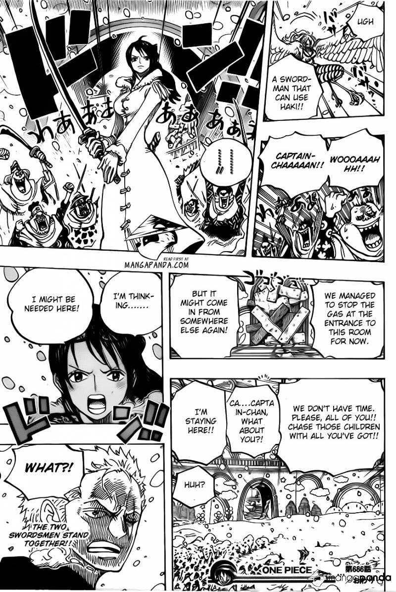 One Piece, Chapter 686 - Biscuit Room’s Snow woman image 21