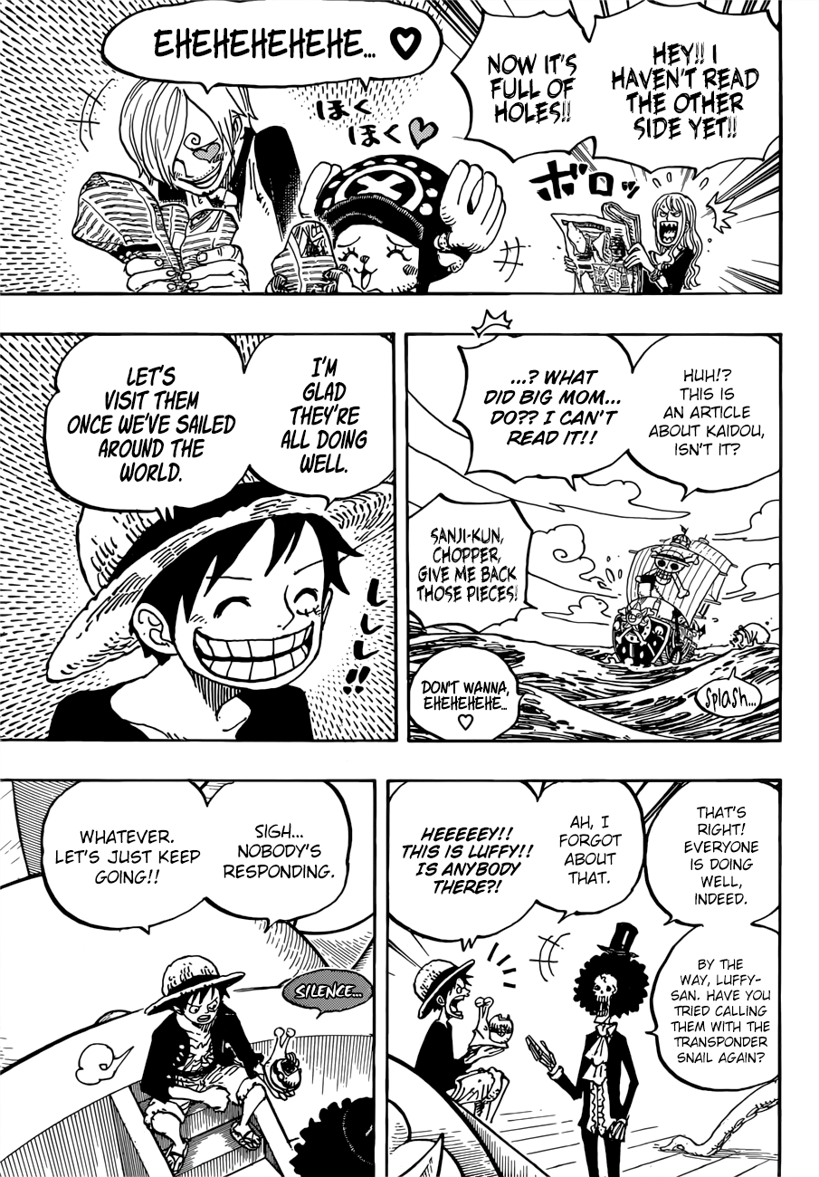 One Piece, Chapter 910 - Onwards to the Wano Country image 05