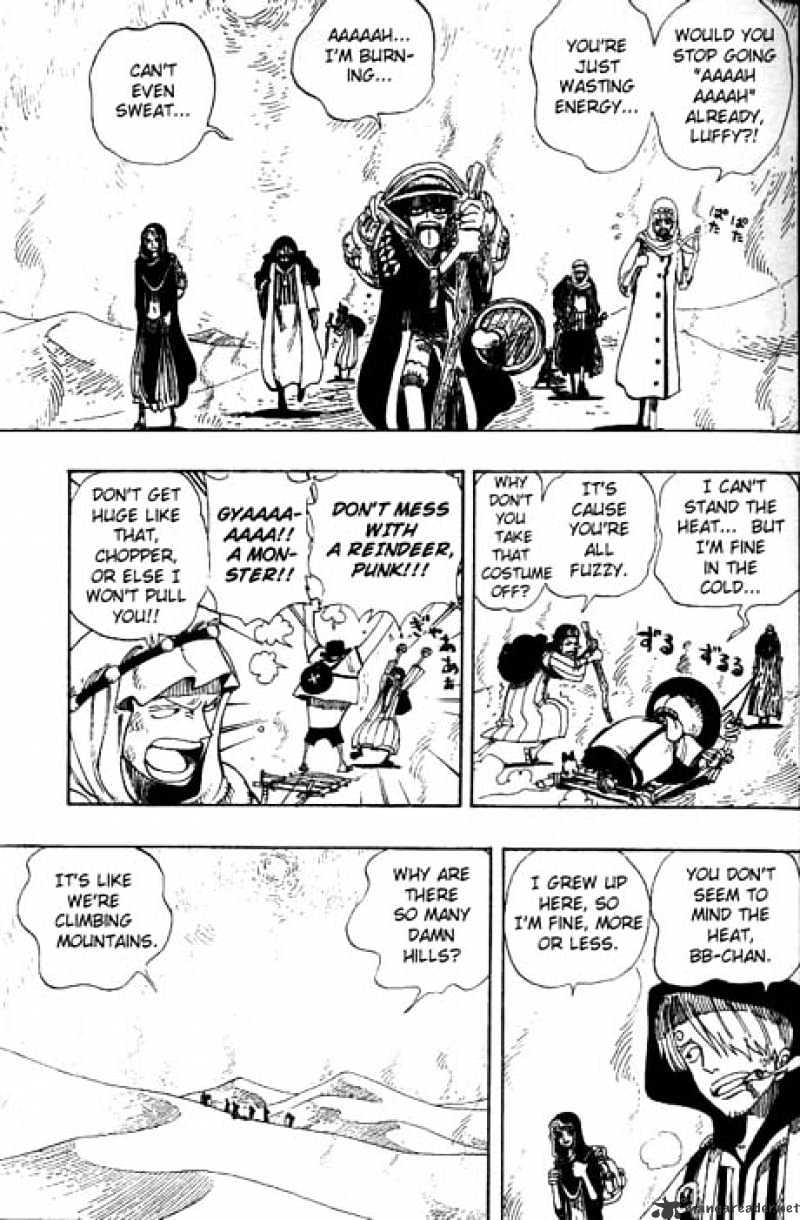 One Piece, Chapter 162 - Adventure in the Kingdom of Sand image 03