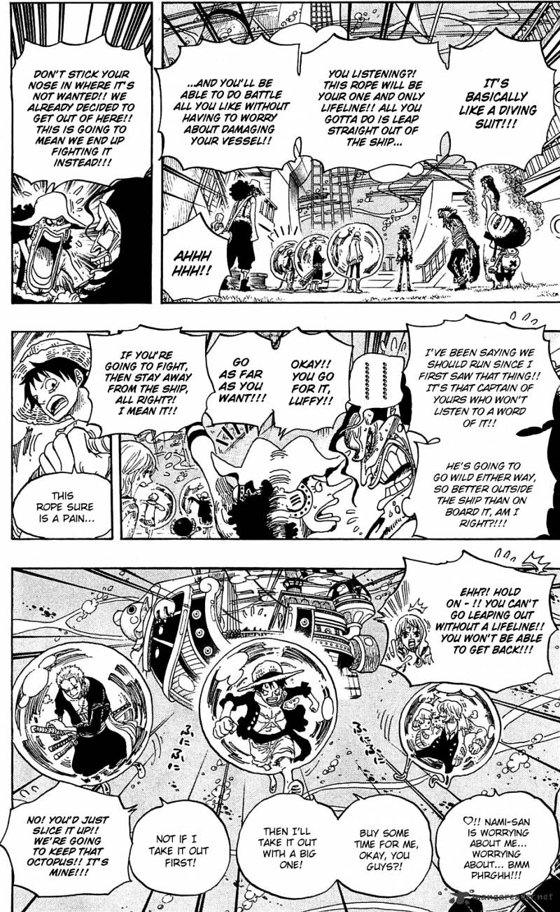 One Piece, Chapter 605 - The Kraken and the Pirates image 08