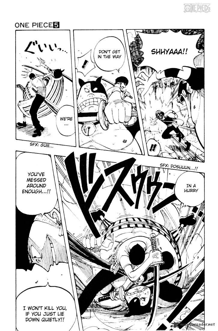 One Piece, Chapter 36 - The Chase image 11