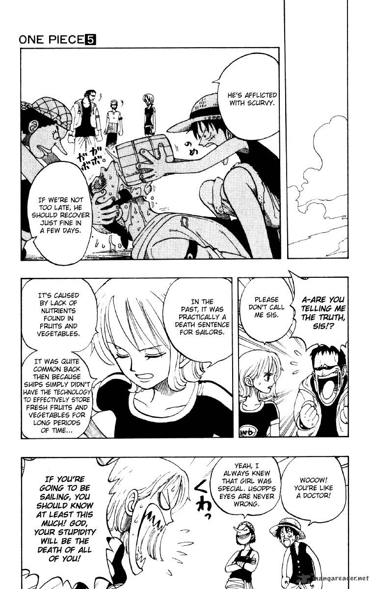 One Piece, Chapter 42 - Yosaku And Joni image 15