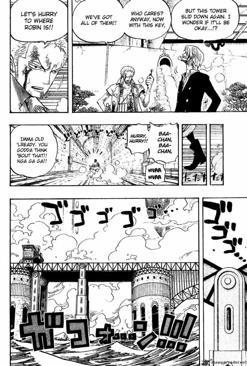 One Piece, Chapter 418 - Luffy Vs Rob Lucci image 06