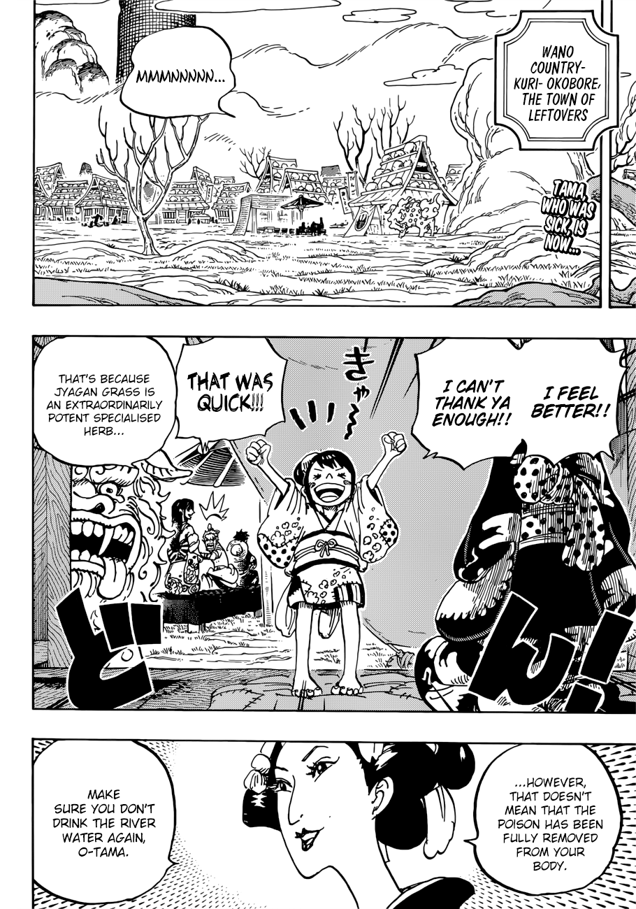 One Piece, Chapter 914 - Okobore, The Town of Leftovers image 03