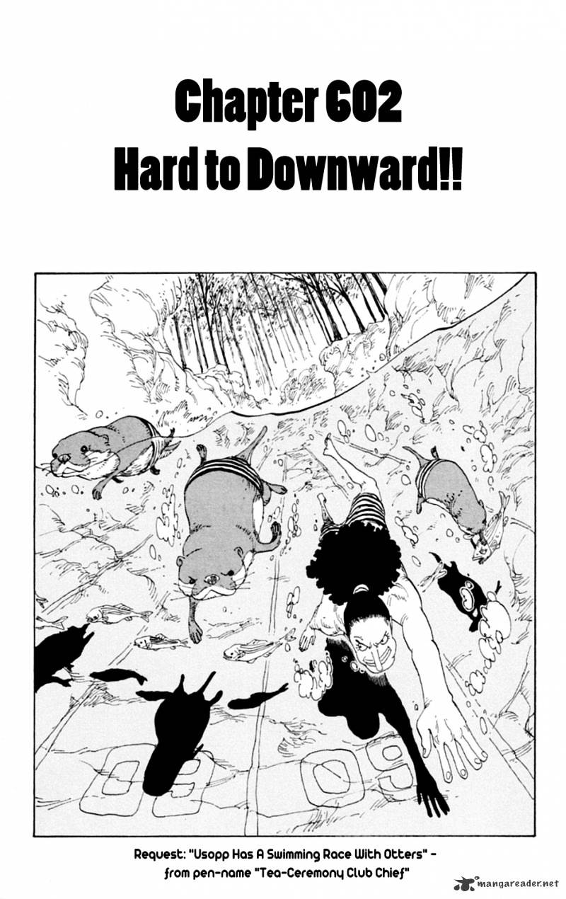 One Piece, Chapter 602 - Rudder Straight Down! image 01