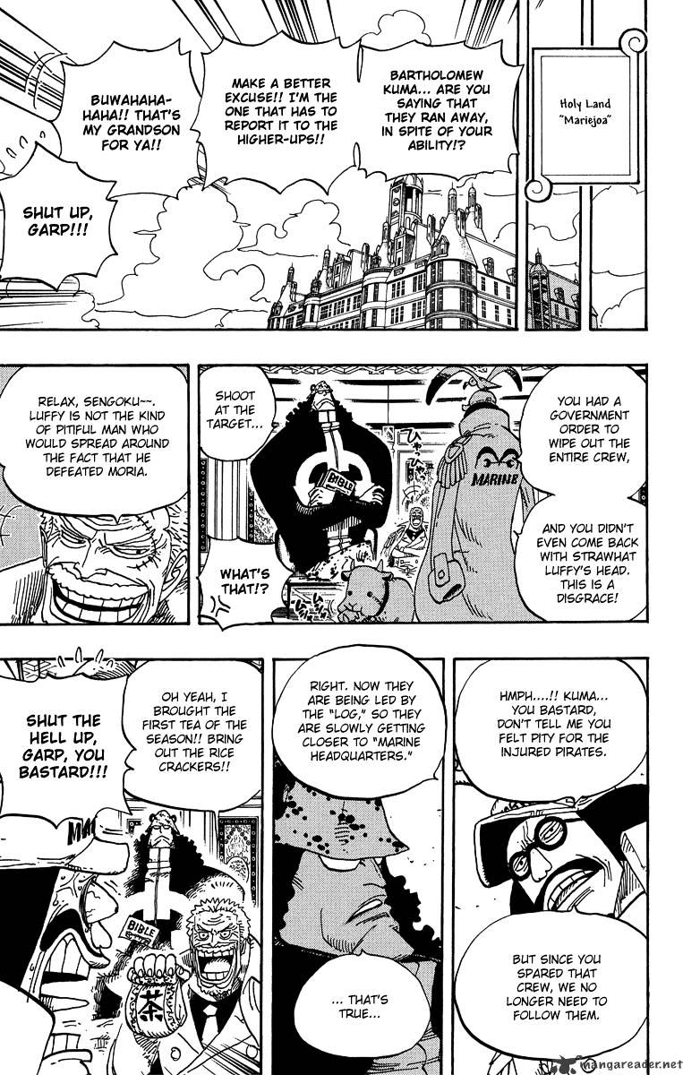 One Piece, Chapter 490 - Onward Once More image 07
