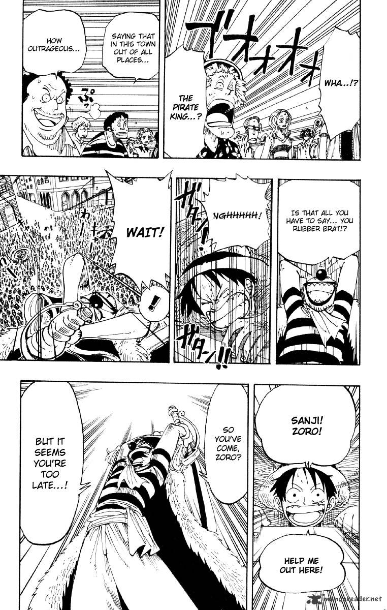One Piece, Chapter 99 - Luffys Last Words image 09