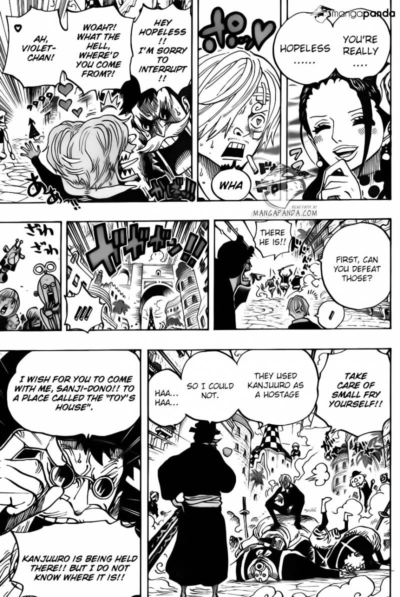 One Piece, Chapter 713 - Usoland image 16