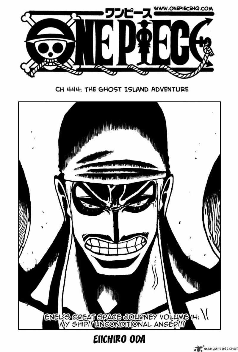 One Piece, Chapter 444 - Adventure At The Ghost Island image 02