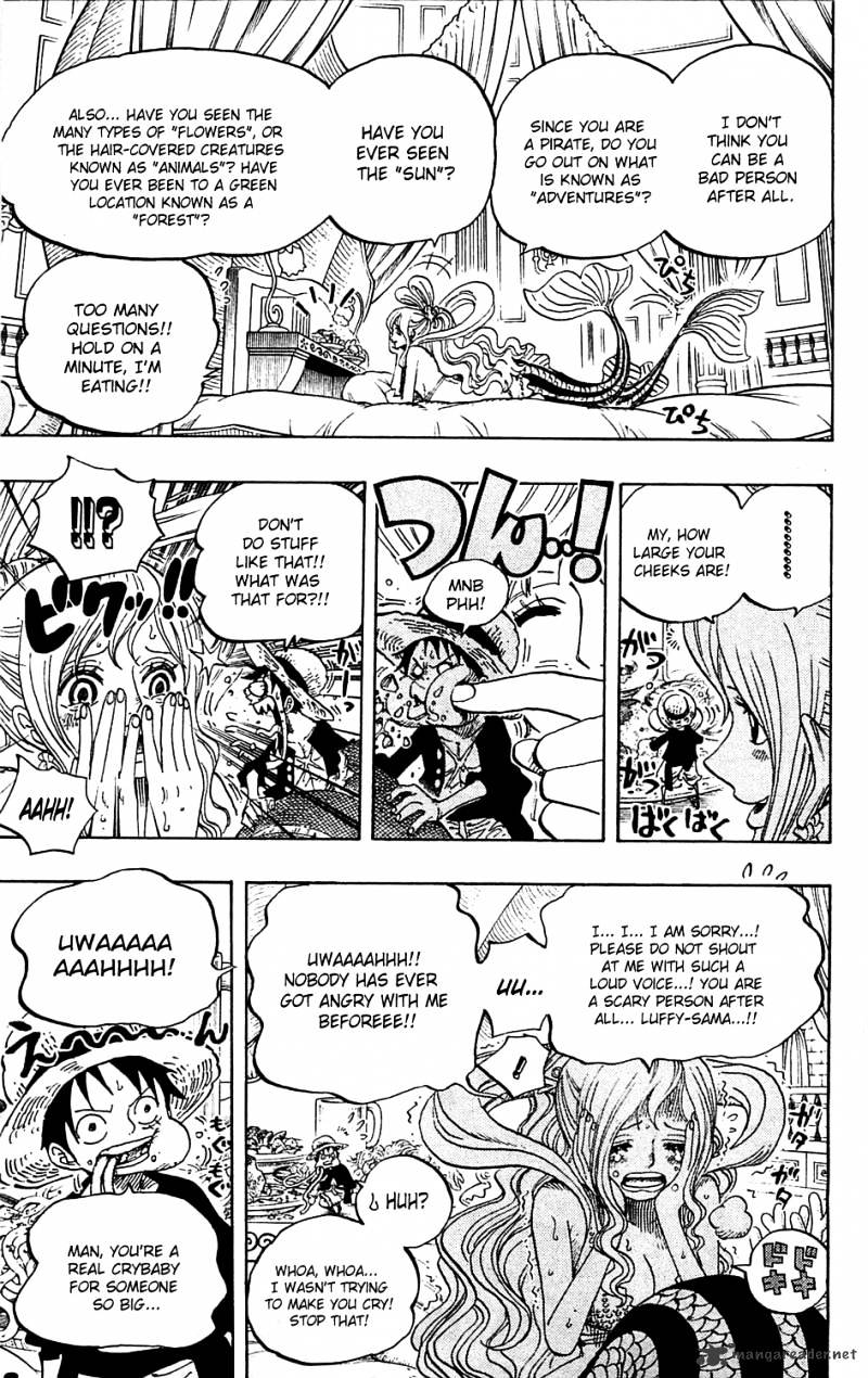 One Piece, Chapter 613 - The Mermaid Princess in Koukaku Tower image 11