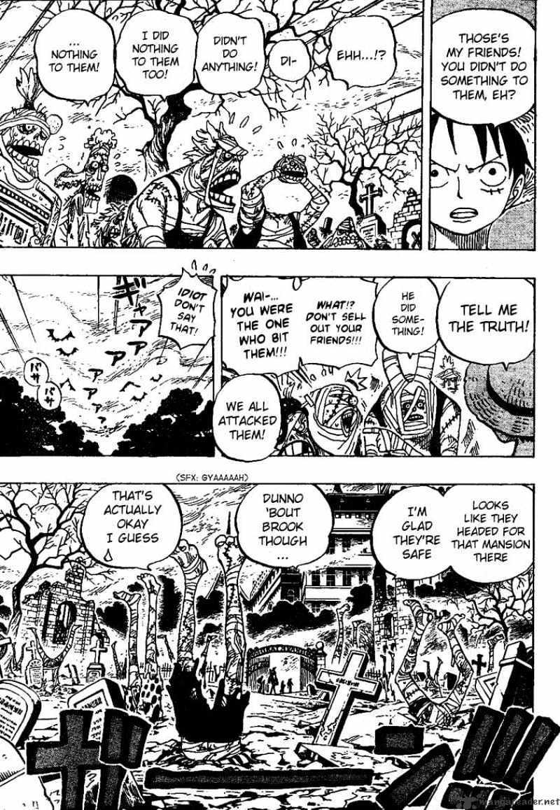 One Piece, Chapter 448 - Moria image 16