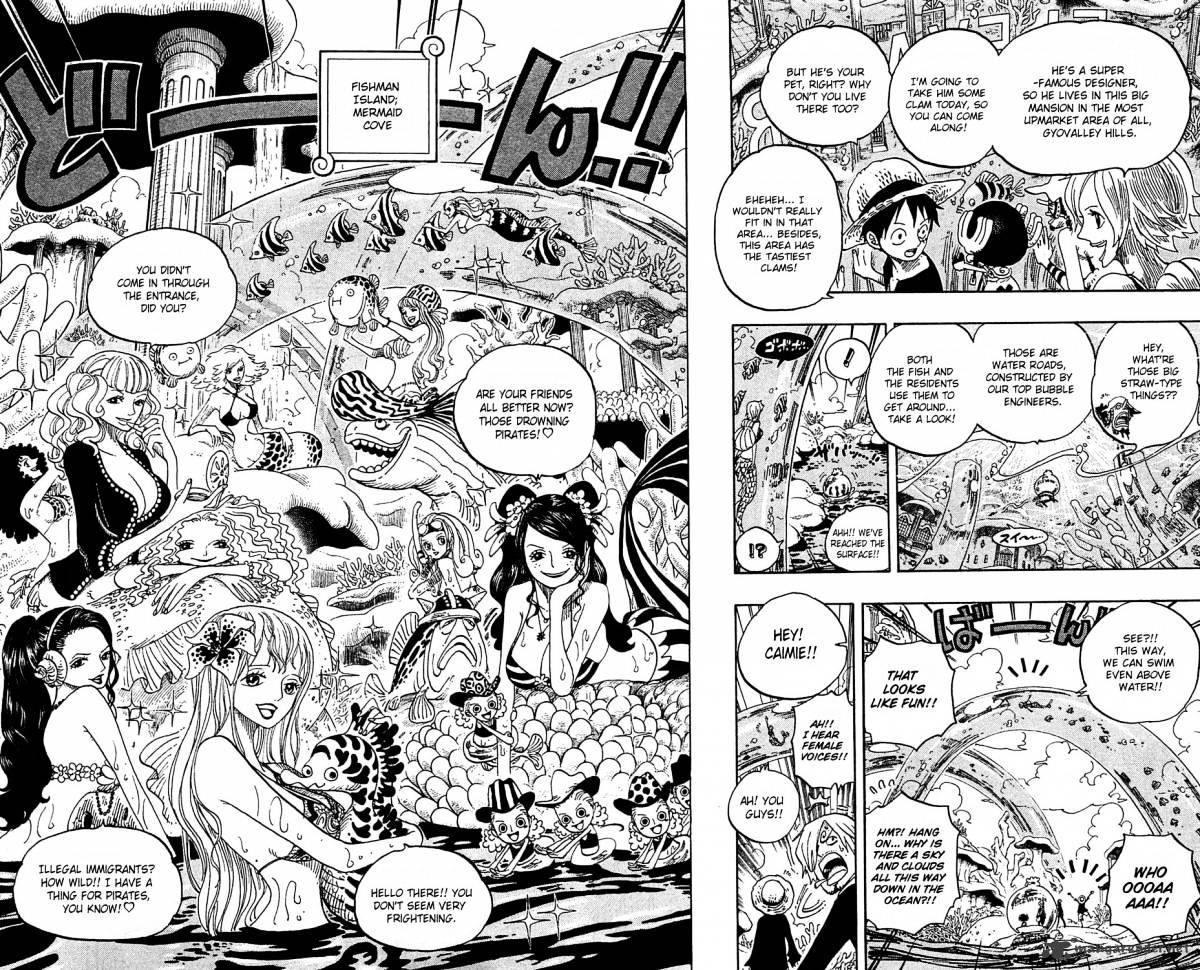 One Piece, Chapter 608 - Paradise Under the Sea image 14