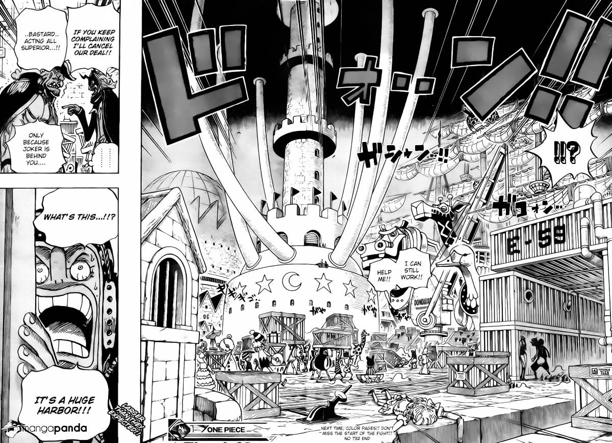 One Piece, Chapter 732 - The underground world image 19