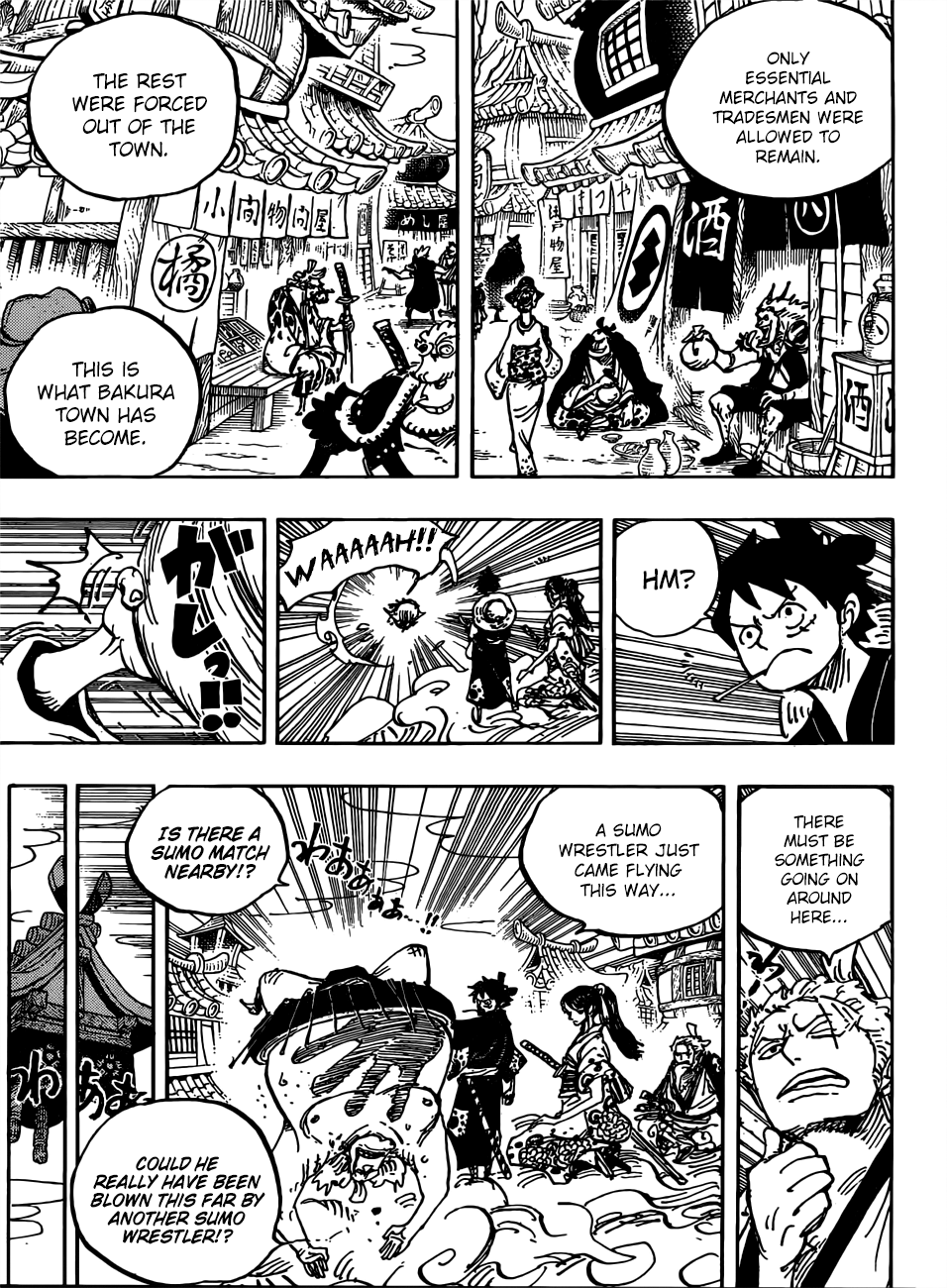 One Piece, Chapter 915 - Bakura Town image 11