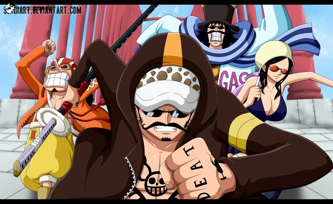 One Piece, Chapter 738 - Trevor army, special executive Sugar image 01