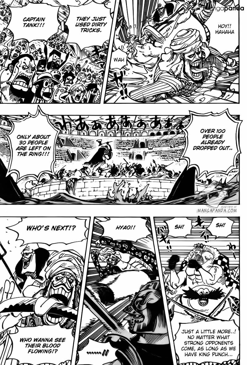 One Piece, Chapter 708 - Colosseum Of The Thieves image 13