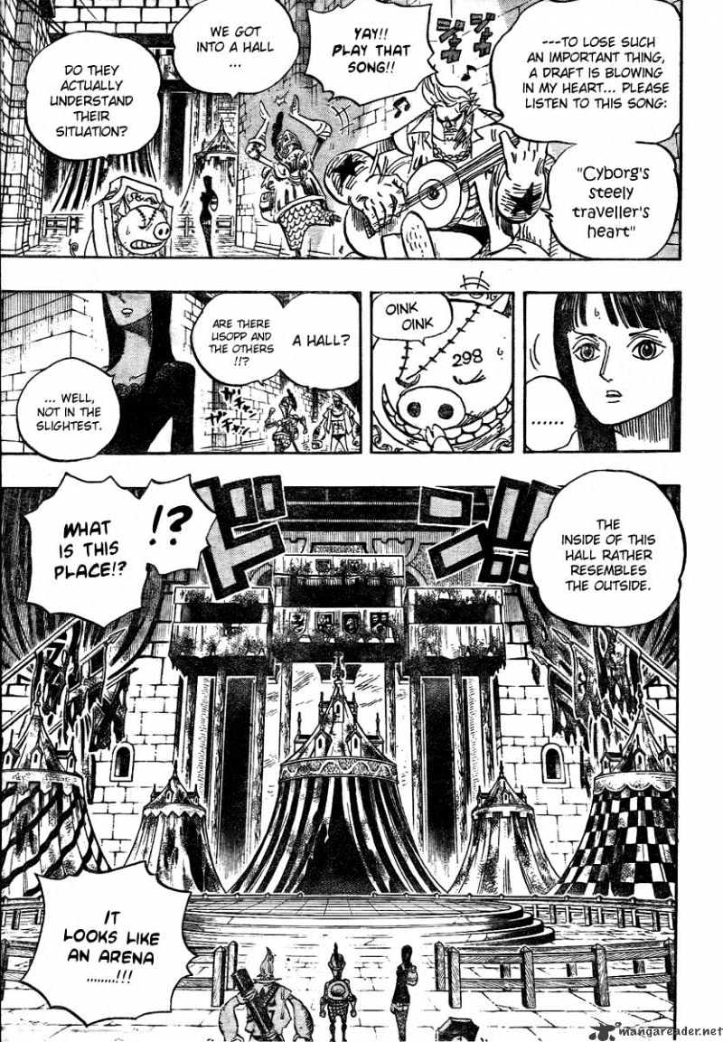 One Piece, Chapter 452 - Jigorou Of The Wind image 04