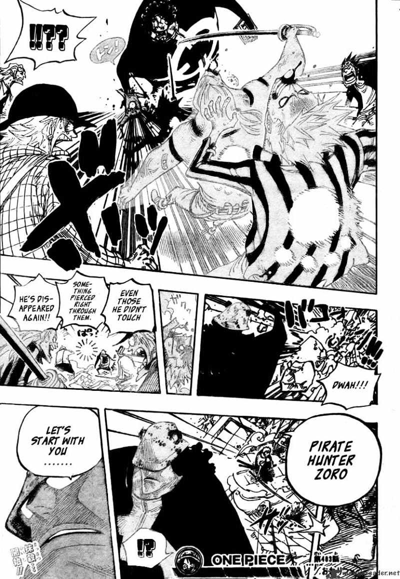 One Piece, Chapter 483 - The End of the Dream image 19