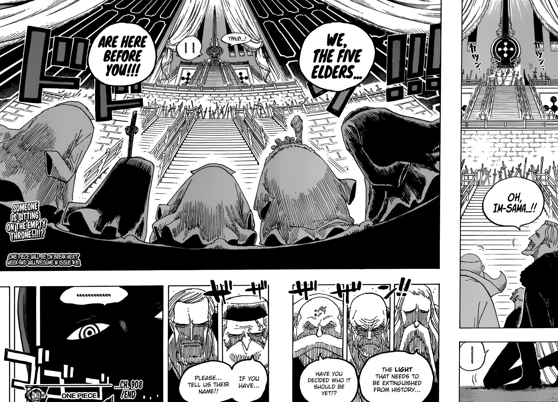 One Piece, Chapter 908 - The Reverie Begins image 15