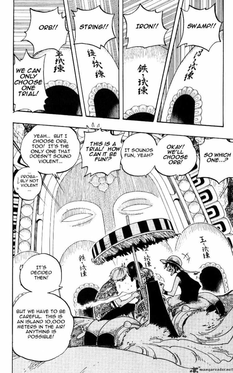 One Piece, Chapter 246 - Priest Satori Of The Forest Of Illusions image 04