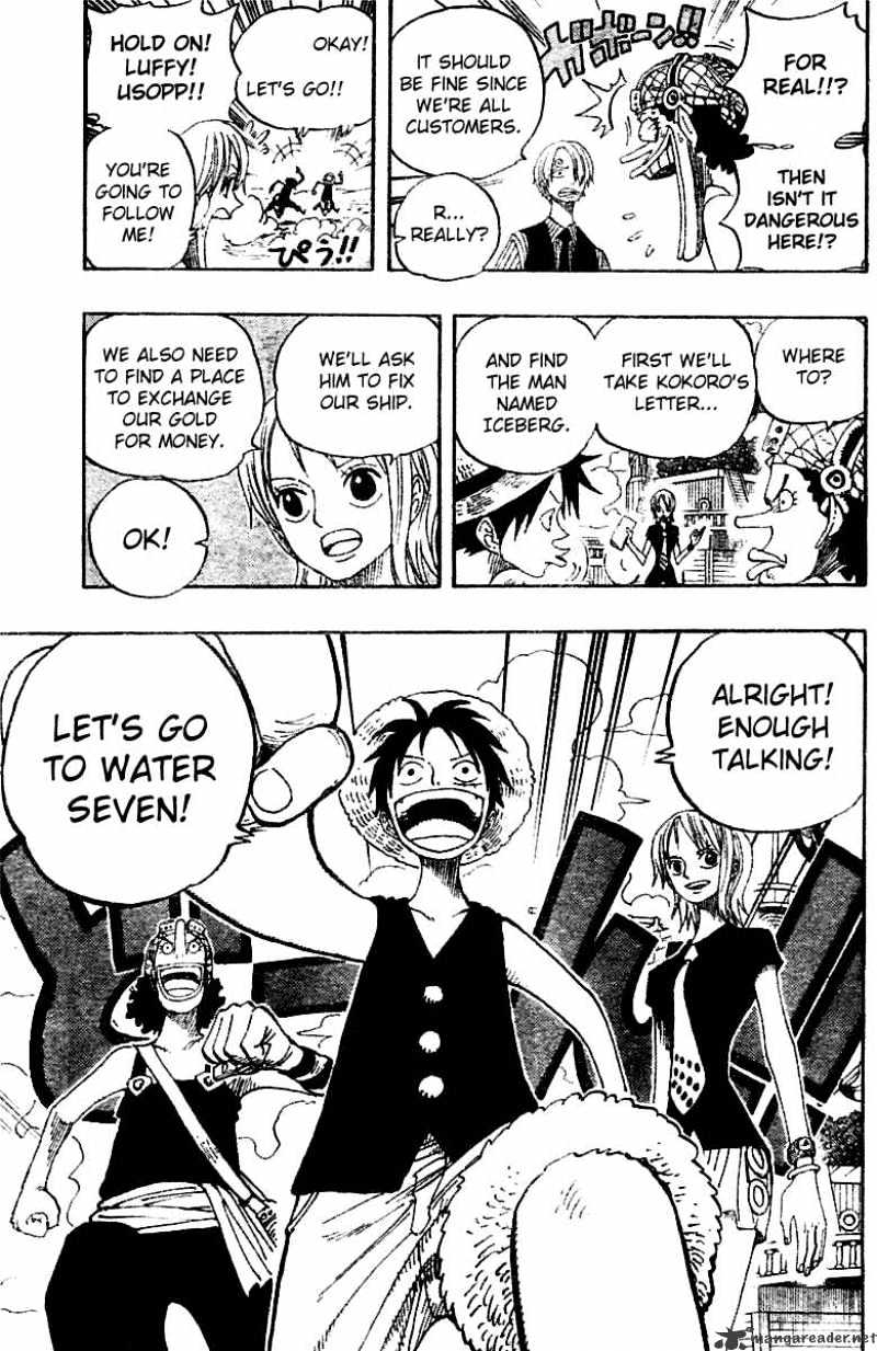 One Piece, Chapter 323 - The City Of Water, Water Seven image 12